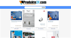 Desktop Screenshot of produkte24.com